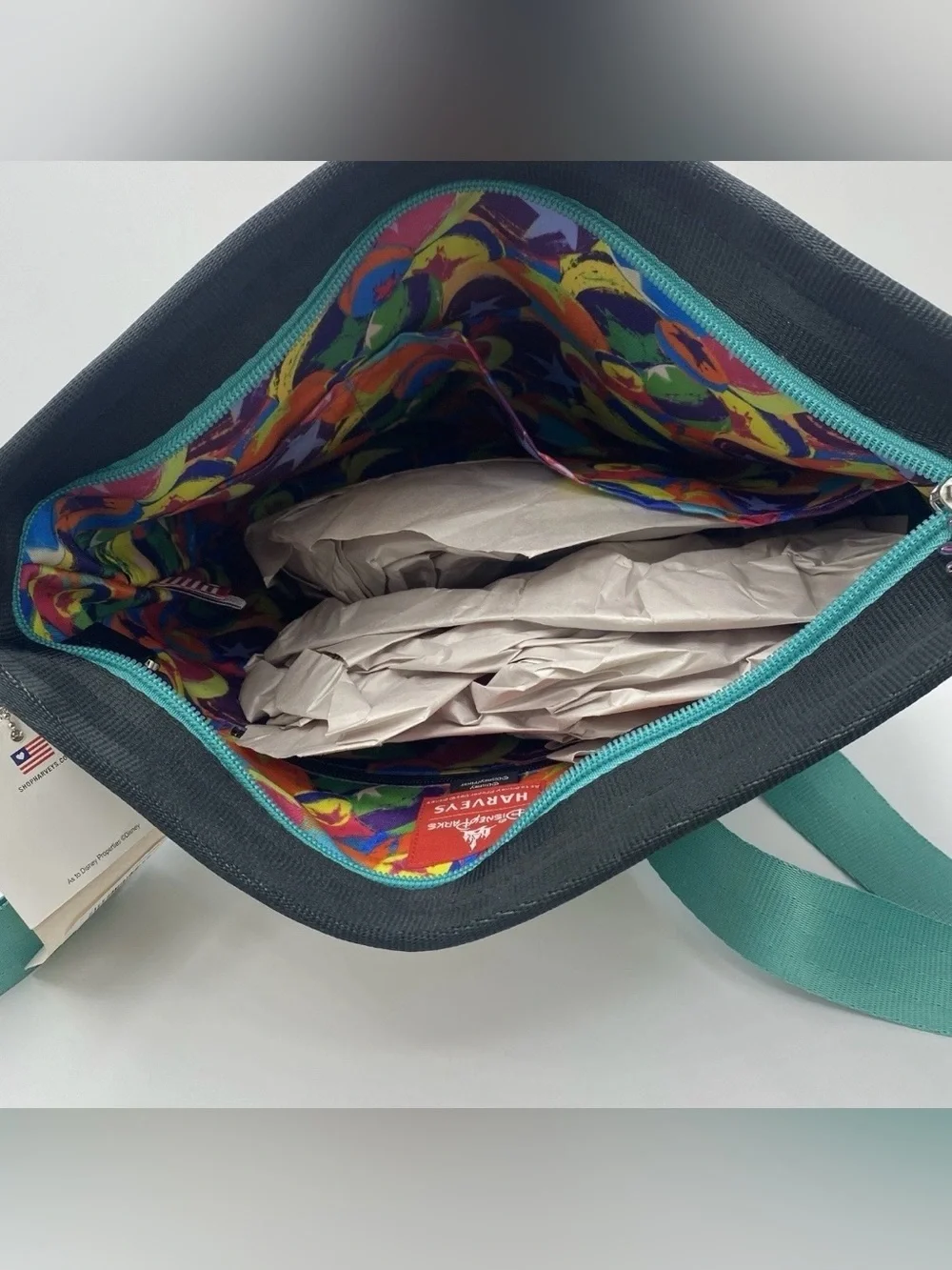 Rare Disney Harveys Pixar Convertible Crossbody Backpack Seatbelt Bag Toy Story
